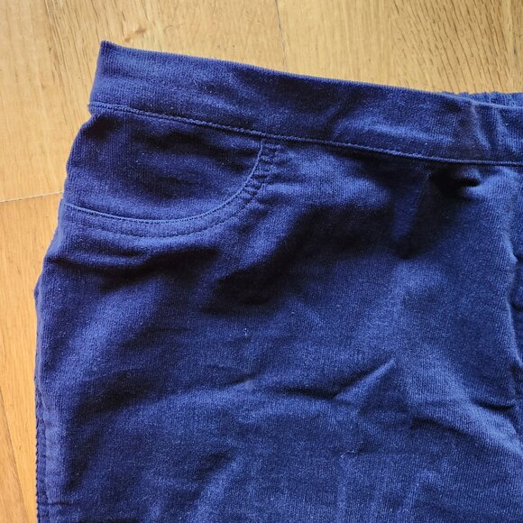 Isaac Mizrahi Live! Stretch Pincord Corduroy Pull On Pants Blue 18W Comfort - Picture 2 of 8